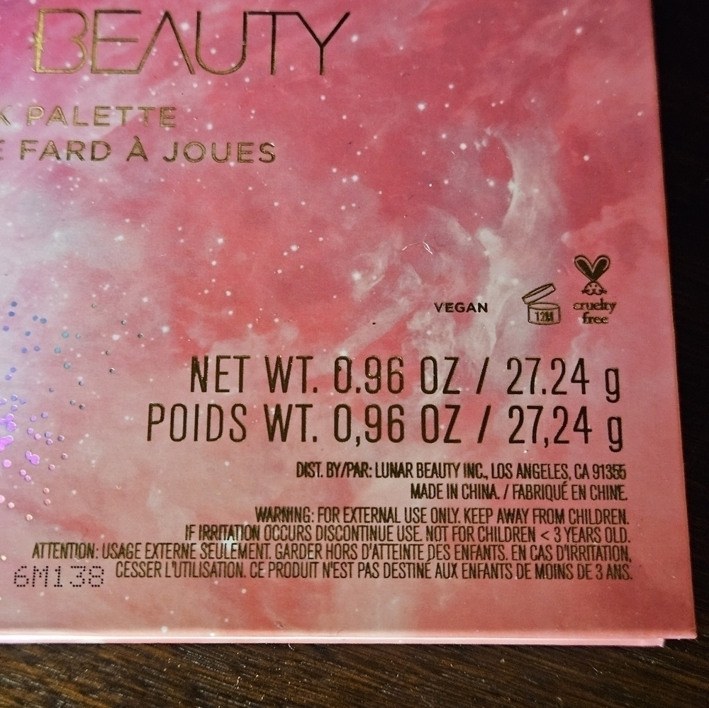 Lunar Beauty Moon prism blush cheek. - Picture 7 of 14